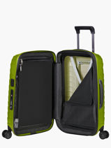 Valise Cabine Extensible Samsonite Vert proxis 140087-vue-porte