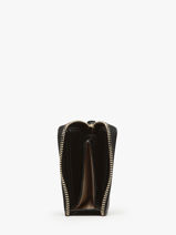 Compacte Ritsportefeuille Caviar Leder Crinkles Zwart caviar 14316-vue-porte