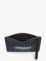 Longchamp Essential universit Pochette/trousse Bleu-vue-porte