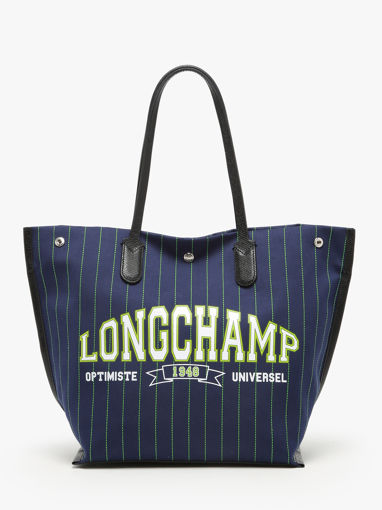 Longchamp Essential universit Besace Bleu