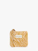 Porte-monnaie Bindi atelier Jaune zebra Z