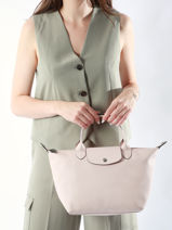 Longchamp Le pliage xtra Sac port� main Rose-vue-porte