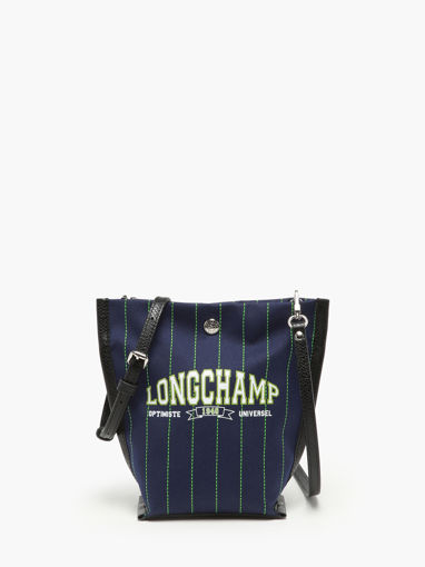 Longchamp Essential universit Cross body tas Blauw