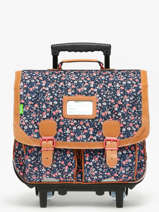Cartable  Roulettes 2 Compartiments Tann's Multicolore les fantaisies f 43269
