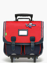 Cartable  Roulettes 2 Compartiments Tann