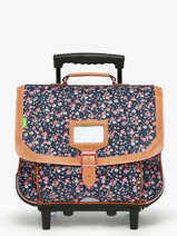 Boekentas Op Wieltjes 2 Compartimenten Tann's Veelkleurig les fantaisies f 42269