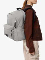Rugzak 1 Compartiment Met 16" Laptopvak Eastpak Blauw authentic EK0A5BIK-vue-porte