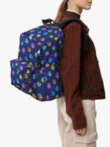 Sac  Dos 1 Compartiment + Pc 16" Eastpak Bleu authentic EK0A5BIK-vue-porte