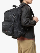 Rugzak 1 Compartiment Met 16" Laptopvak Eastpak Zwart authentic EK0A5BIK-vue-porte