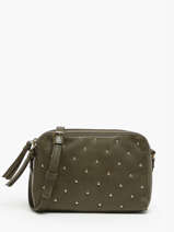 Cross Body Tas Ajina Leder Pieces Groen ajina 17149407