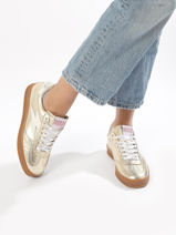 Sneakers Risy En Cuir Semerdjian Or women RISYA135-vue-porte