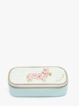 Trousse 1 Compartiment Jeune premier Blanc daydream girls G