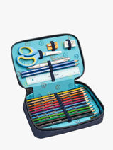 Trousse Remplie 1 Compartiment Daydream Boys Jeune premier Bleu daydream boys B-vue-porte