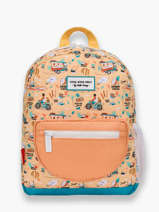 Sac  Dos Hello hossy Orange cool kids 5