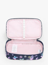 Pennenzak 1 Compartiment Kipling Blauw back to school 83470-vue-porte