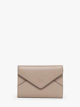 Portefeuille Enveloppe Leder Yves renard Beige enveloppe 29223