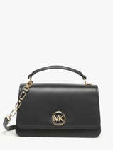 Sac Bandoulire Delancey Cuir Michael kors Noir delancey T4GD8S6L