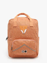 Sac  Dos 1 Compartiment Trixie Orange animals 94