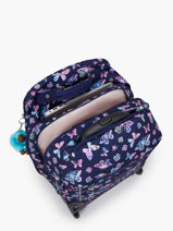 Sac A Dos  Roulettes 2 Compartiments + Pc 15" Kipling Bleu back to school KI4420-vue-porte