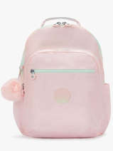 Sac  Dos 2 Compartiments + Pc 15" Kipling Rose back to school KI7135