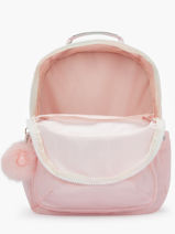 Sac  Dos 2 Compartiments + Pc 15" Kipling Rose back to school KI7135-vue-porte