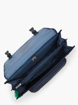Cartable 2 Compartiments Kipling Bleu back to school K12074-vue-porte