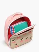 Sac  Dos Ralphie 1 Compartiment Jeune premier Or daydream girls G-vue-porte