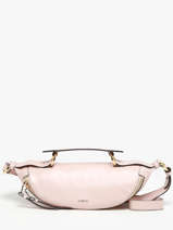 Sac Bandoulire S Origami Cuir Lancel Rose origami A12527