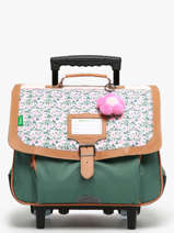 Cartable  Roulettes 2 Compartiments Tann