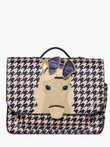 Boekentas It Bag Midi 2 Compartimenten Jeune premier Blauw daydream girls G