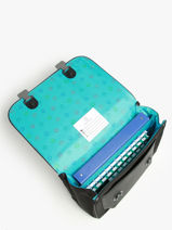 Cartable It Bag Midi 2 Compartiments Jeune premier Noir daydream boys B-vue-porte