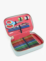 Trousse Remplie 1 Compartiment Daydream Girls Jeune premier Blanc daydream girls G-vue-porte