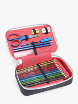 Trousse Rempli 1 Compartiment Daydream Girls Jeune premier Bleu daydream girls G-vue-porte
