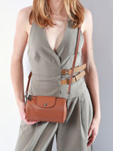 Longchamp Le pliage xtra Cross body tas Bruin-vue-porte