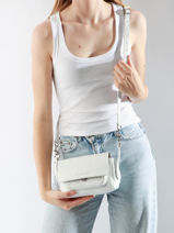 Cross Body Tas Diane Xs Vedette Leder Paul marius Wit vedette DIANXVED-vue-porte