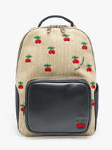 Sac  Dos Bobby 1 Compartiment Jeune premier Beige daydream girls G
