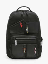 Sac  Dos Bobby 1 Compartiment Jeune premier Noir daydream boys B