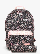 Sac  Dos 1 Compartiment + Trousse Offerte  Rip curl Noir mixed 37WBA