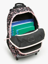 Rugzak Op Wieltjes 2 Compartimenten Rip curl Zwart mixed 3AWBA-vue-porte