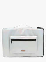Porte Ordinateur (semi Rigide) Pc 15" Cabaia Argent laptop 15