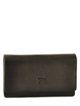Portefeuille Caviar Leder Crinkles Bruin caviar 14001