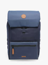 Sac  Dos City Medium Cabaia Bleu city M