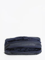 Trousse 2 Compartiments Boheme Caramel et cie Bleu boheme FI-vue-porte