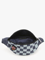Sac Banane Caramel et cie Bleu family FA-vue-porte