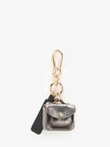 Sleutelhanger Breloque 1960 Leder Paul marius Zwart breloque BRELOQUE-vue-porte