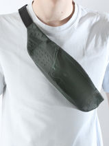 Sac Banane Lacoste Vert lcst NU4620TX-vue-porte