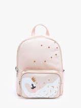Mini Sac  Dos Caramel et cie Rose boheme FI