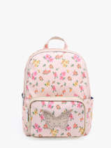 Mini Sac  Dos Caramel et cie Rose boheme FI
