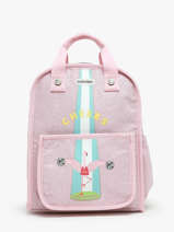Rugzak 1 Compartiment Jack piers Roze jp girls G