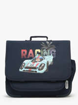 Cartable 2 Compartiments Jack piers Bleu jp boys B